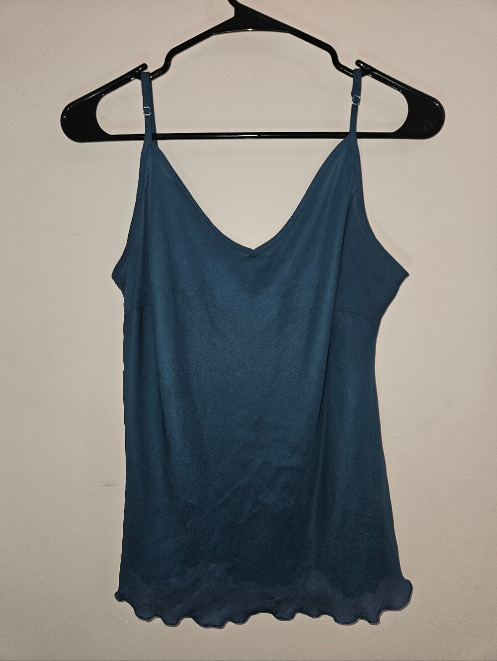 Women’s Teal V-Neck Camisole Tank Top